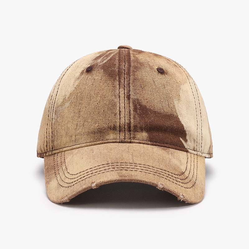 Adjustable cotton baseball cap - tan / one size - adjustable cotton baseball cap