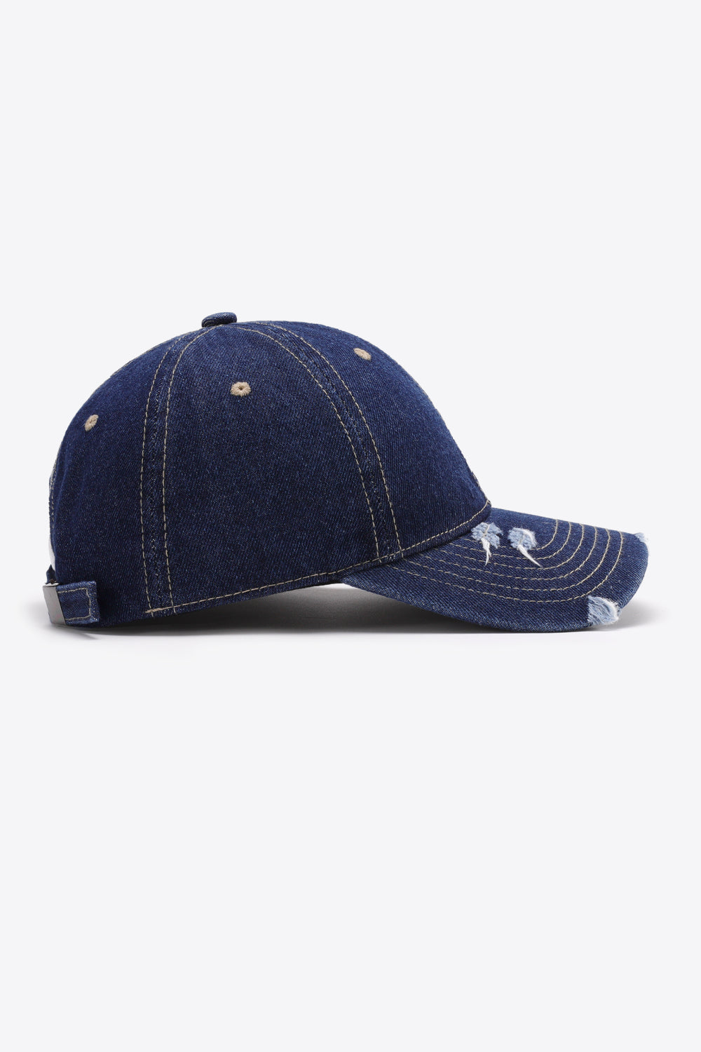 Distressed adjustable baseball cap - distressed adjustable baseball cap