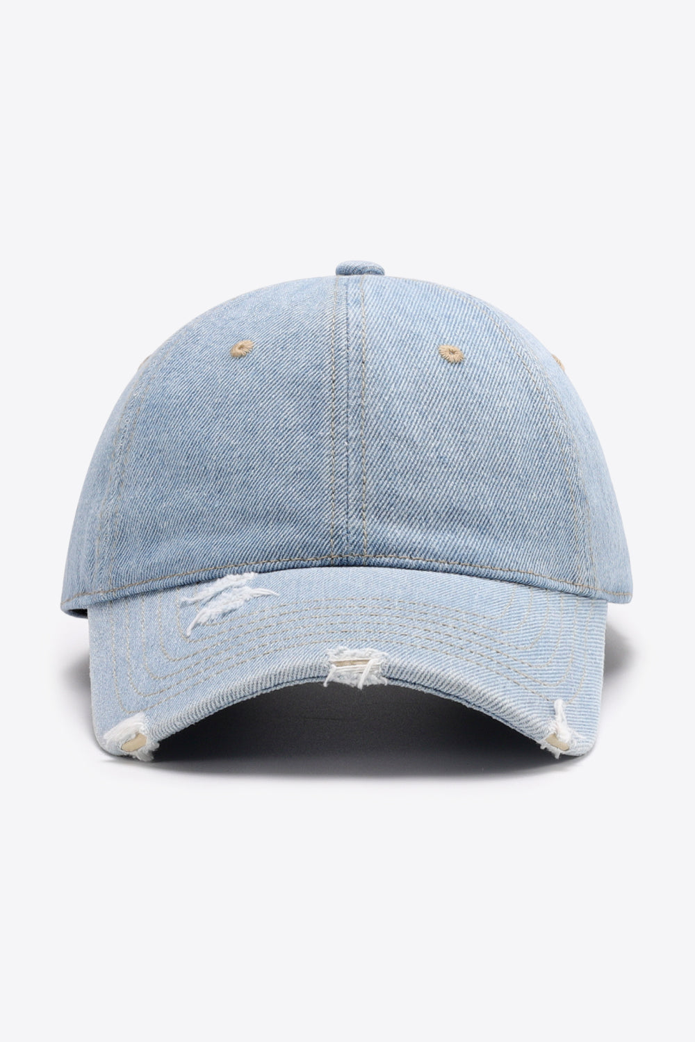Distressed adjustable baseball cap - distressed adjustable baseball cap