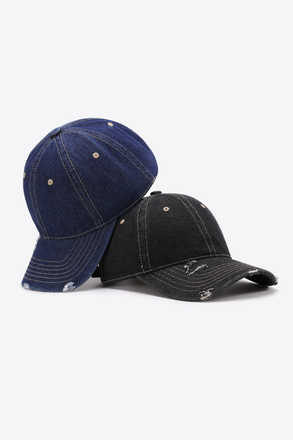 Distressed adjustable baseball cap - distressed adjustable baseball cap