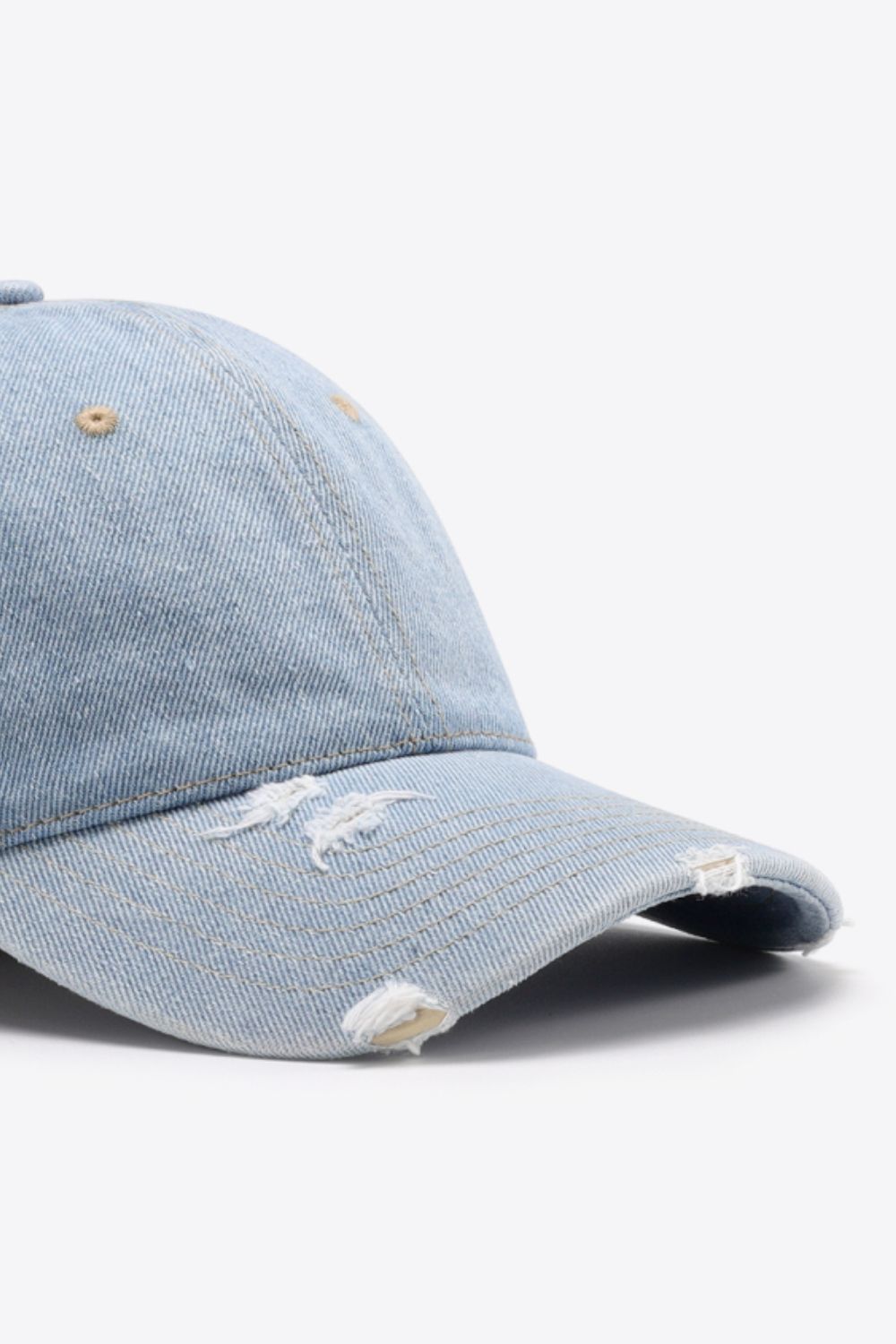 Distressed adjustable baseball cap - distressed adjustable baseball cap
