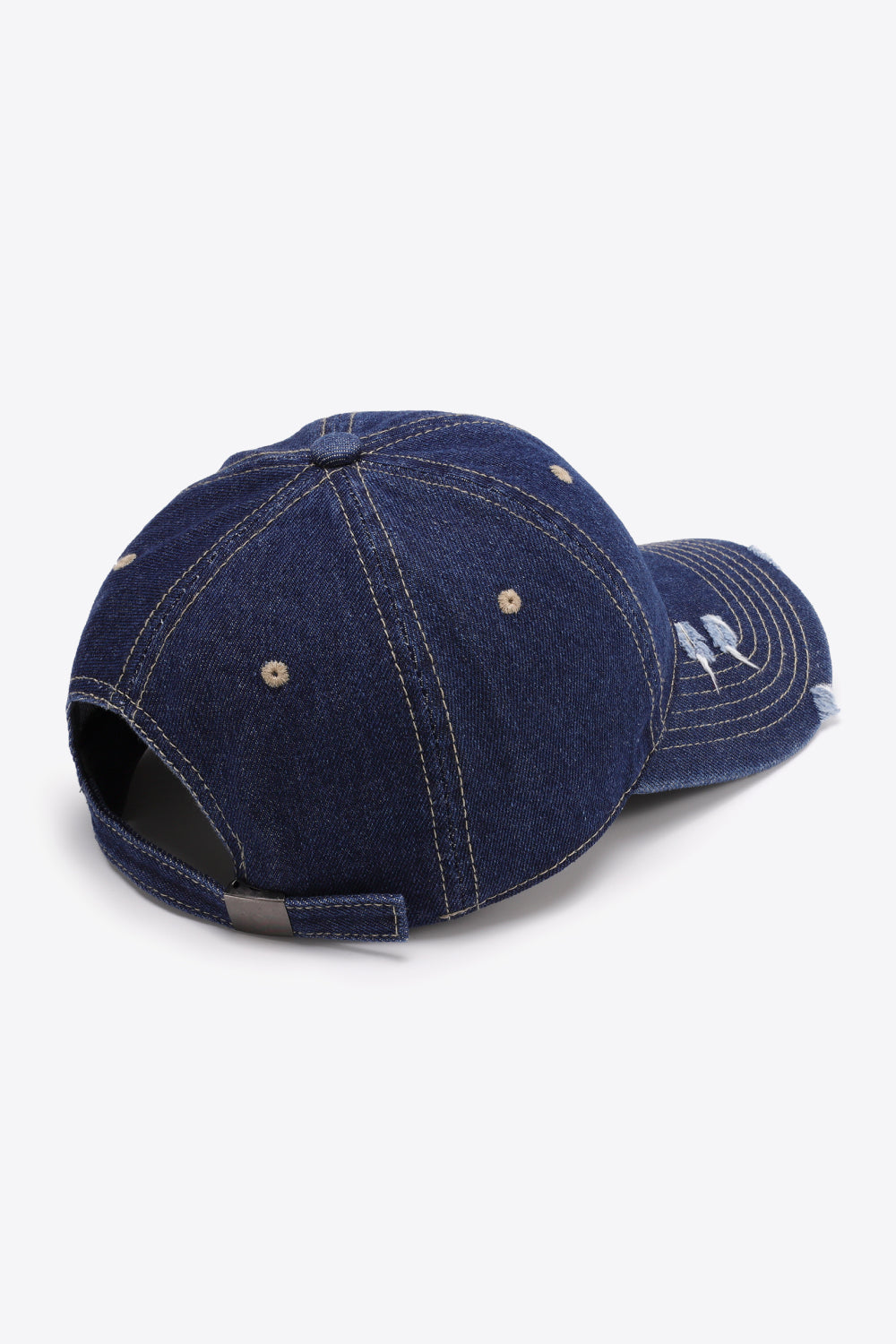 Distressed adjustable baseball cap - distressed adjustable baseball cap