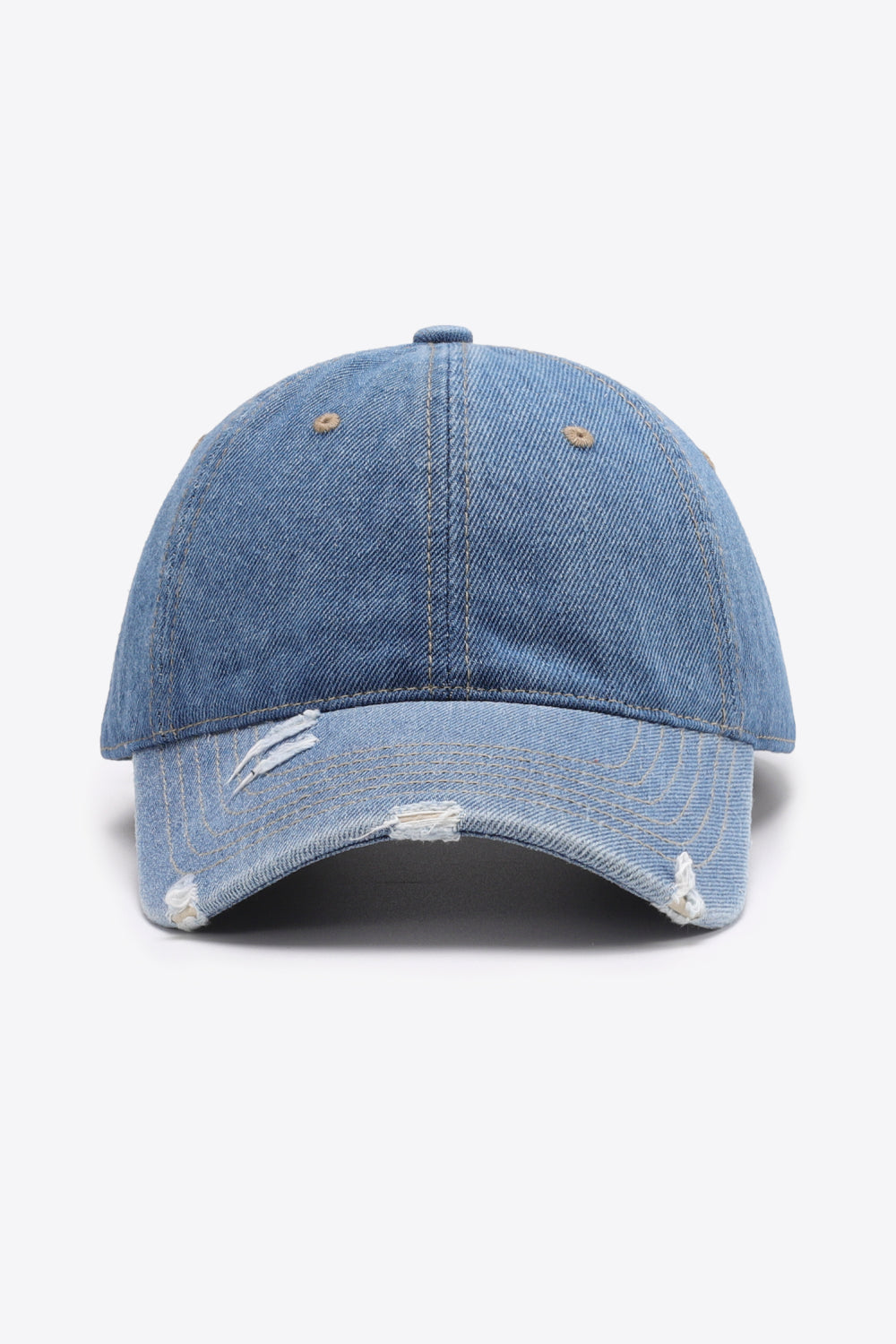 Distressed adjustable baseball cap - distressed adjustable baseball cap