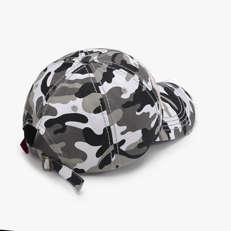 Letter adjustable cotton baseball cap - letter adjustable cotton baseball cap