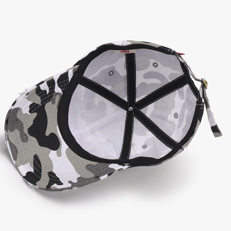 Letter adjustable cotton baseball cap - letter adjustable cotton baseball cap