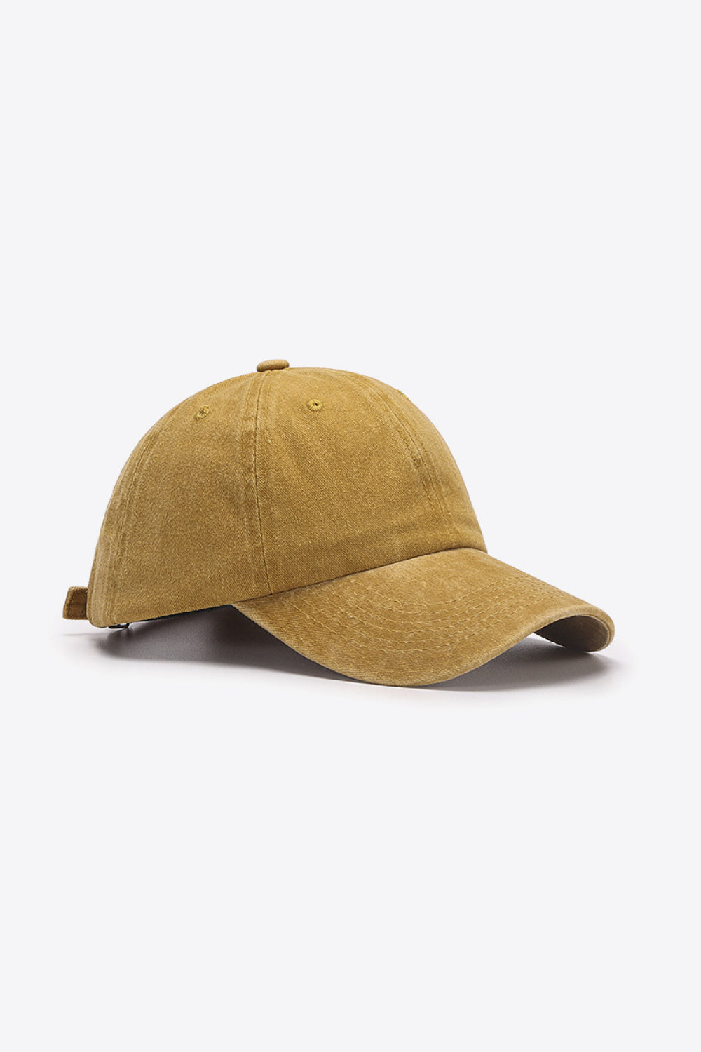 Pleased to meet you baseball cap - mustard / one size - pleased to meet you baseball cap