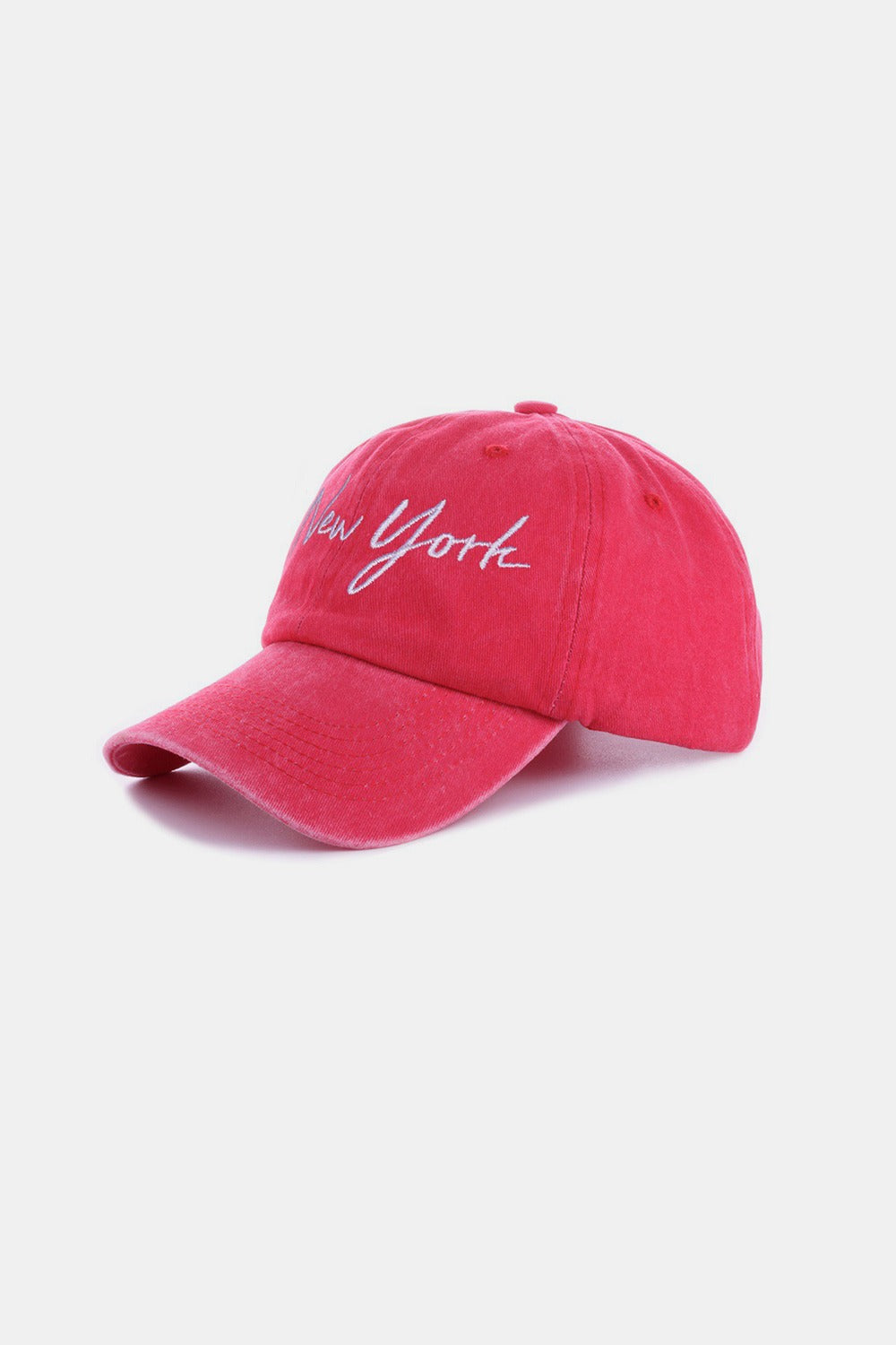 Zenana washed embroidered city baseball cap - zenana washed embroidered city baseball cap