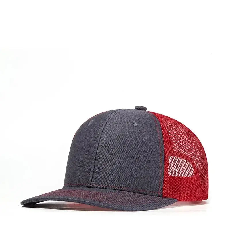 Hochwertige Mesh-Baseballkappe Sommer Outdoor Einfache Klassische Atmungsaktive Sonnenschutznetzmütze Sport Angeln Klettern Fahrer