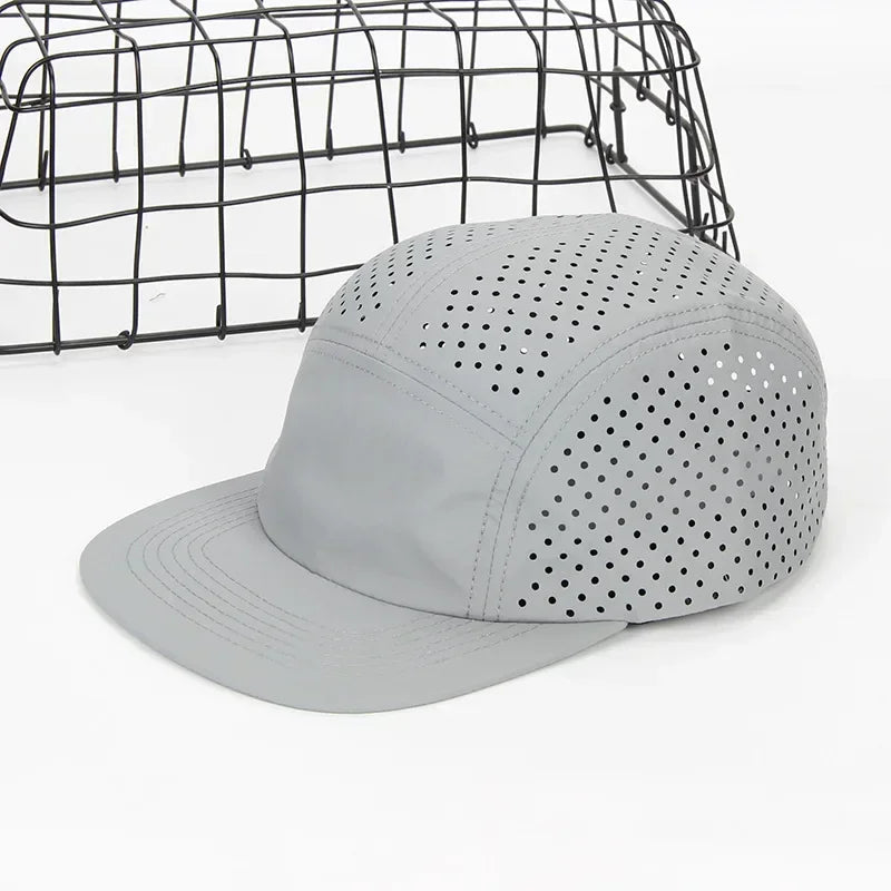 Breathable Nylon 5-Panel Hat