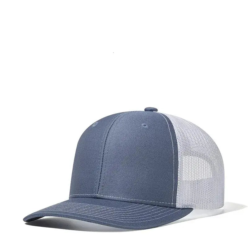 Hochwertige Mesh-Baseballkappe Sommer Outdoor Einfache Klassische Atmungsaktive Sonnenschutznetzmütze Sport Angeln Klettern Fahrer