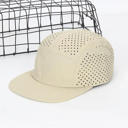 Breathable Nylon 5-Panel Hat