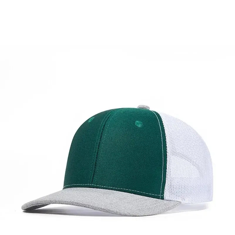 Hochwertige Mesh-Baseballkappe Sommer Outdoor Einfache Klassische Atmungsaktive Sonnenschutznetzmütze Sport Angeln Klettern Fahrer