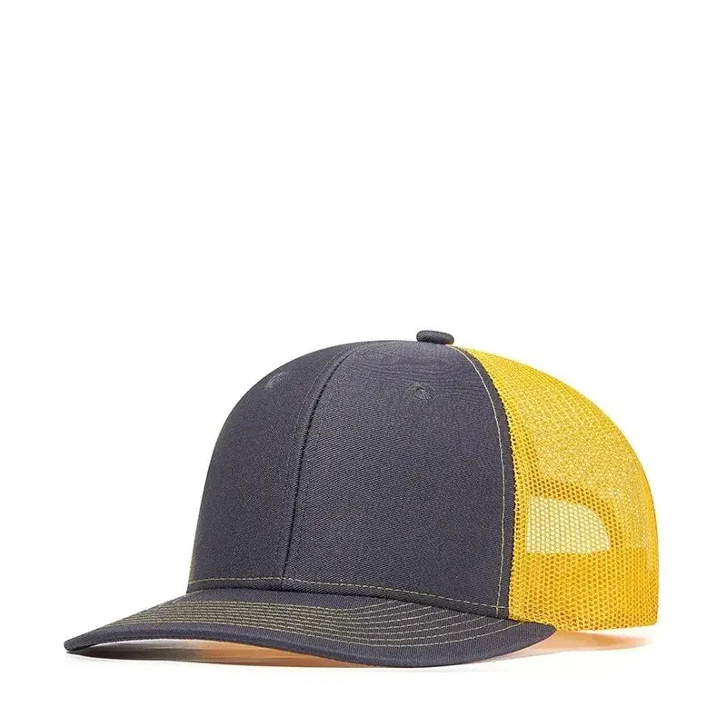 Hochwertige Mesh-Baseballkappe Sommer Outdoor Einfache Klassische Atmungsaktive Sonnenschutznetzmütze Sport Angeln Klettern Fahrer