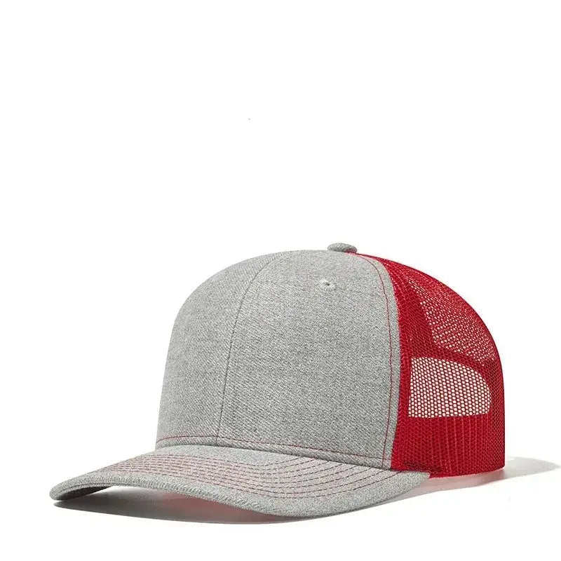 Hochwertige Mesh-Baseballkappe Sommer Outdoor Einfache Klassische Atmungsaktive Sonnenschutznetzmütze Sport Angeln Klettern Fahrer