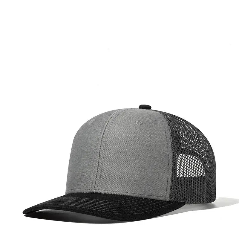 Hochwertige Mesh-Baseballkappe Sommer Outdoor Einfache Klassische Atmungsaktive Sonnenschutznetzmütze Sport Angeln Klettern Fahrer