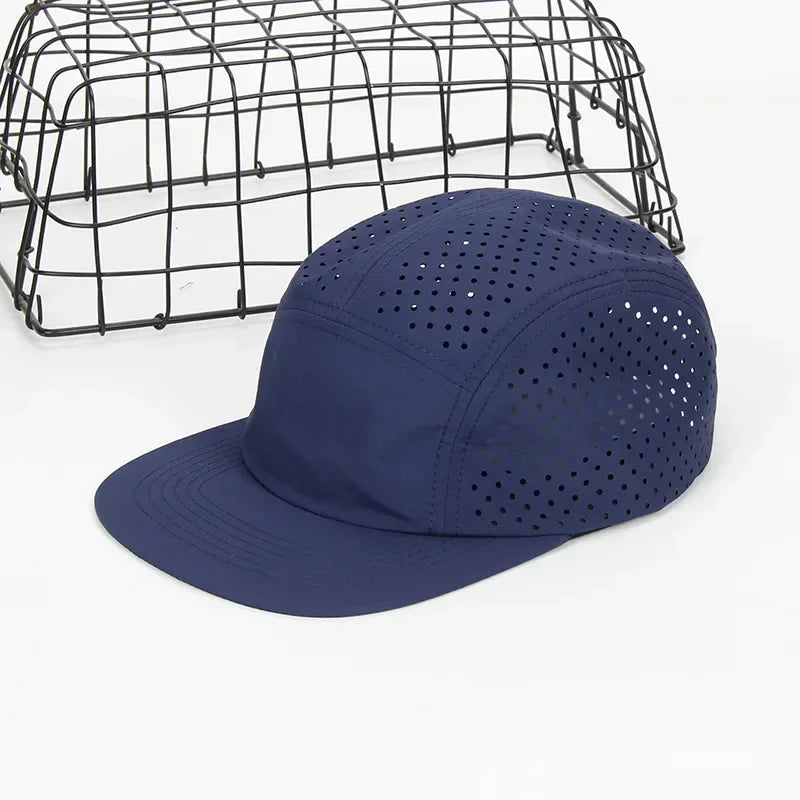 Breathable Nylon 5-Panel Hat