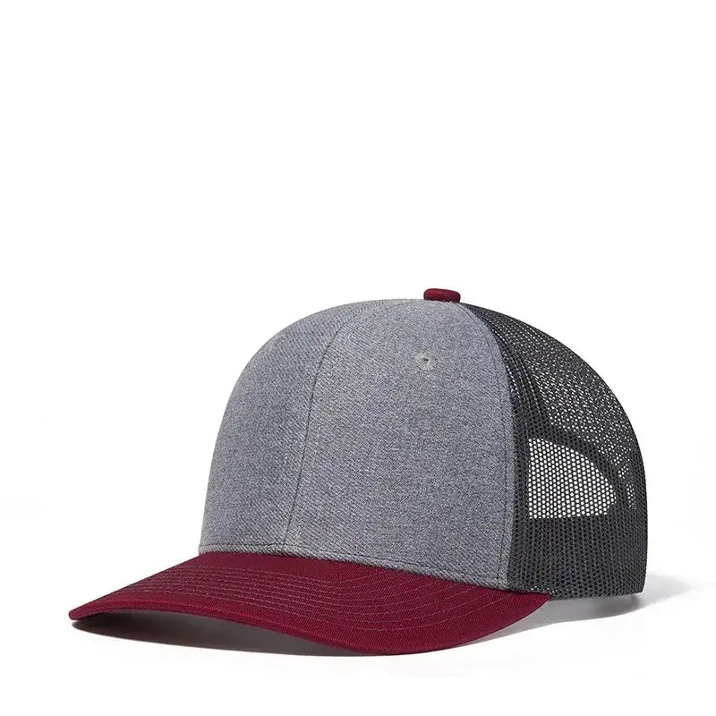 Hochwertige Mesh-Baseballkappe Sommer Outdoor Einfache Klassische Atmungsaktive Sonnenschutznetzmütze Sport Angeln Klettern Fahrer
