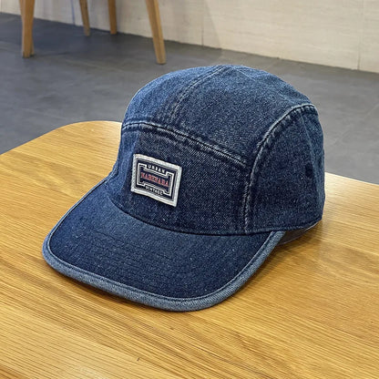 Denim 5 Panel Hat Wholesale (10 Qty)