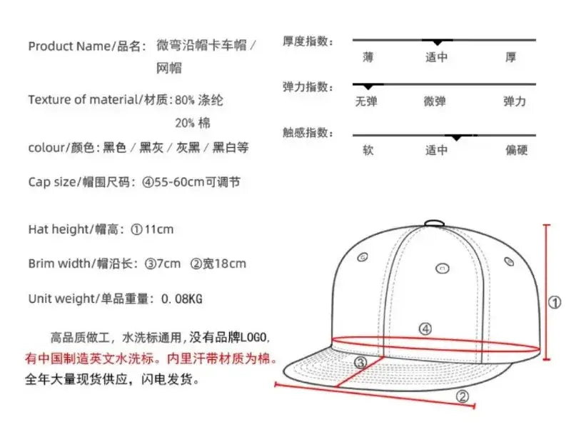 Hochwertige Mesh-Baseballkappe Sommer Outdoor Einfache Klassische Atmungsaktive Sonnenschutznetzmütze Sport Angeln Klettern Fahrer