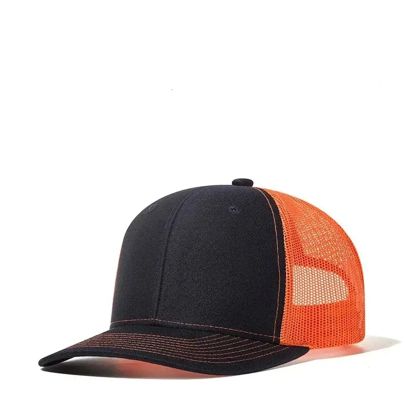 Hochwertige Mesh-Baseballkappe Sommer Outdoor Einfache Klassische Atmungsaktive Sonnenschutznetzmütze Sport Angeln Klettern Fahrer