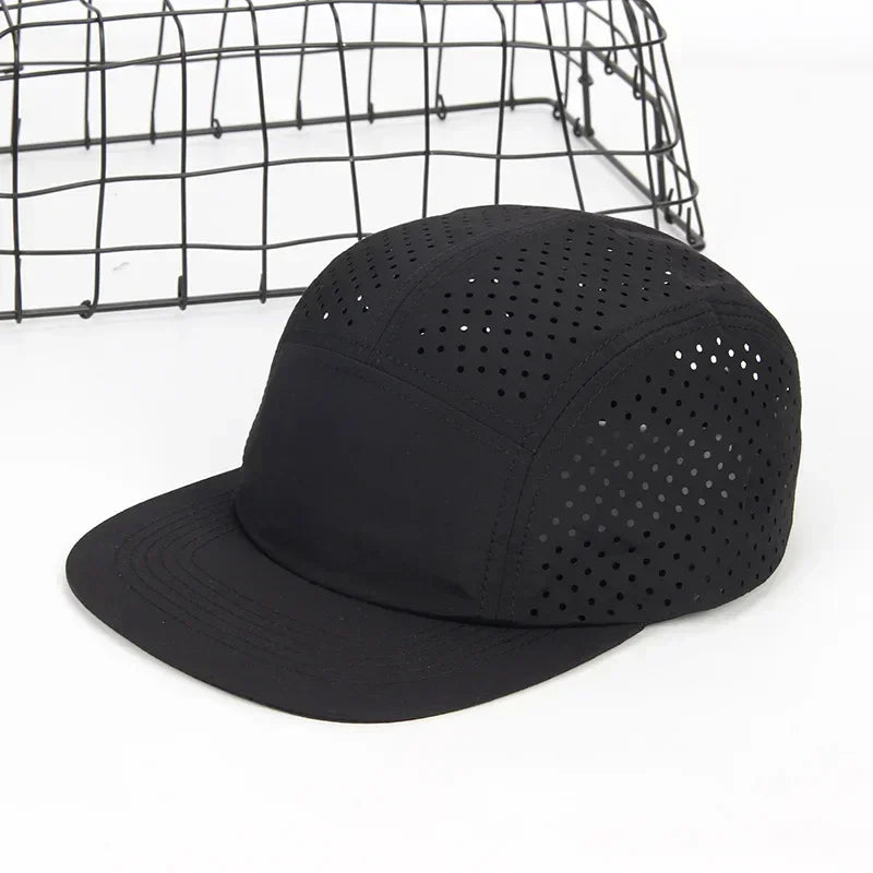 Breathable Nylon 5-Panel Hat