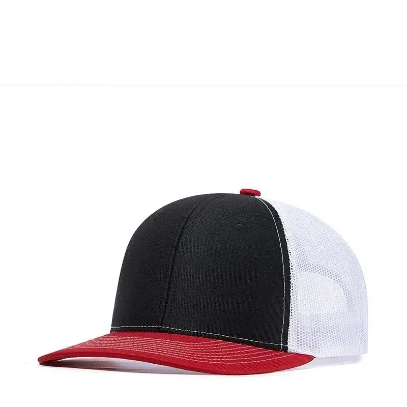 Hochwertige Mesh-Baseballkappe Sommer Outdoor Einfache Klassische Atmungsaktive Sonnenschutznetzmütze Sport Angeln Klettern Fahrer