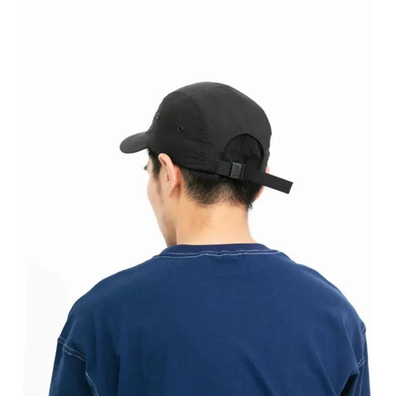 Short Brim 5-Panel Hat