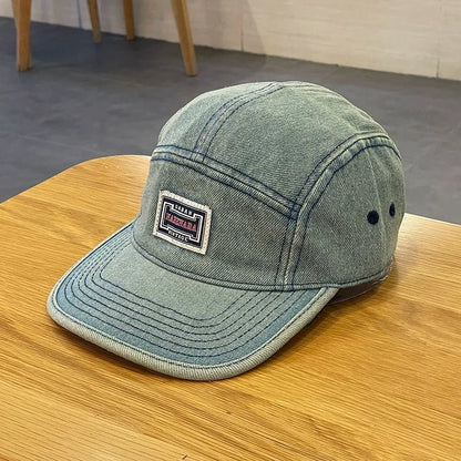 Denim 5 Panel Hat Wholesale (10 Qty)