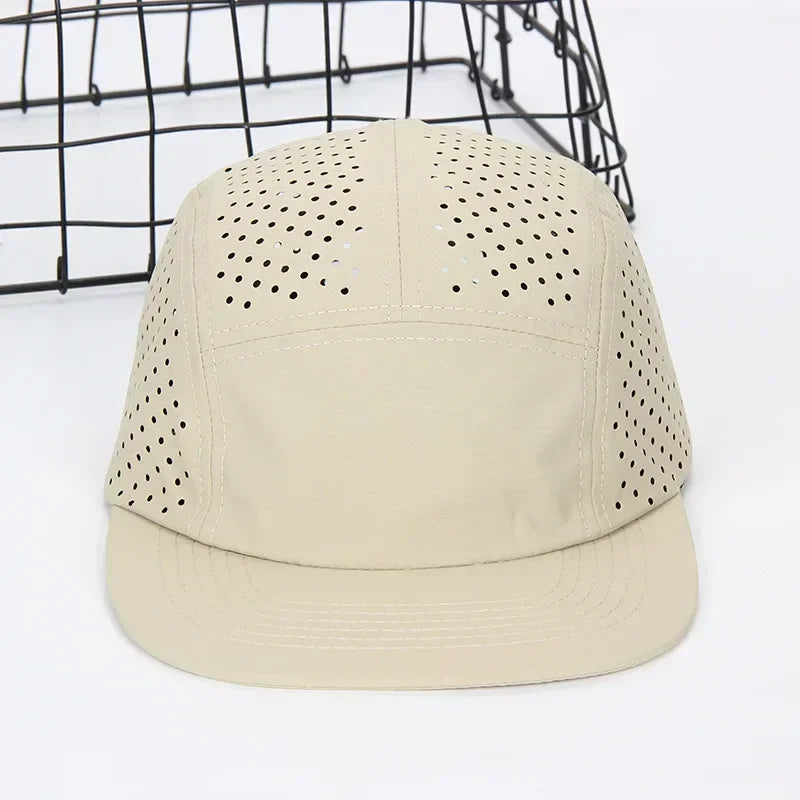 Breathable Nylon 5-Panel Hat