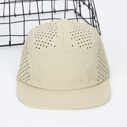 Breathable Nylon 5-Panel Hat