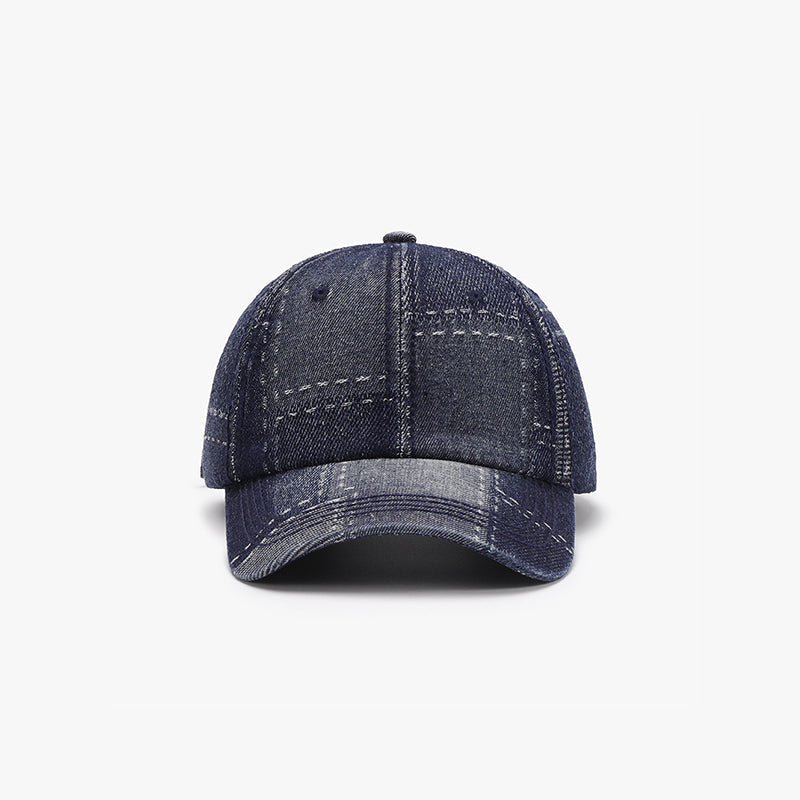 Adjustable cotton baseball cap - dark / one size - adjustable cotton baseball cap