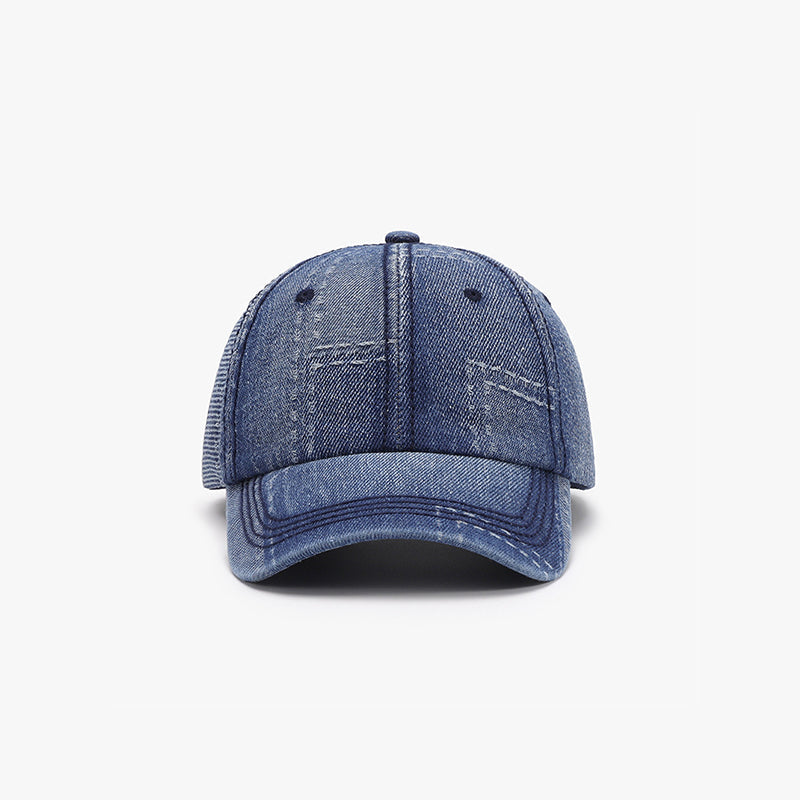Adjustable cotton baseball cap - medium / one size - adjustable cotton baseball cap