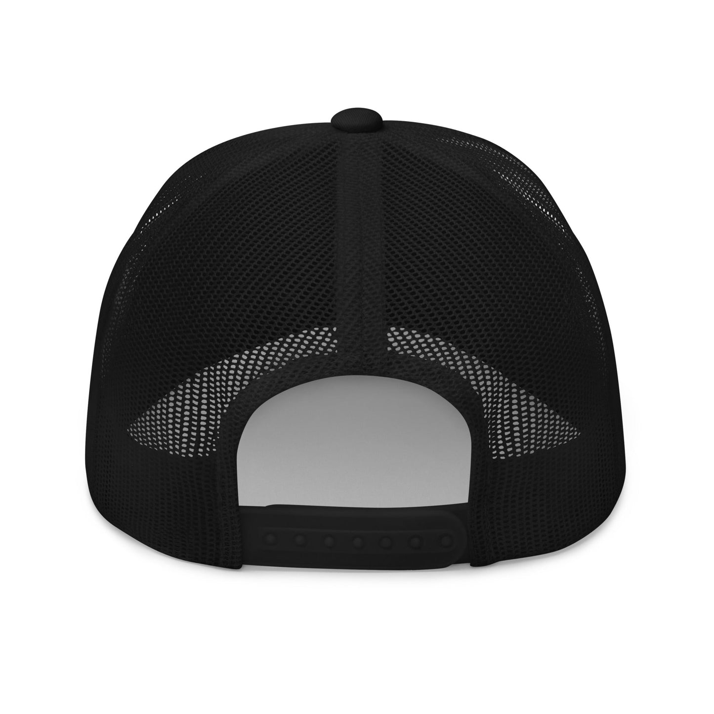 Black retro mesh trucker hat yupoong - trucker hats