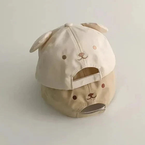Cute baby baseball cap – adjustable cartoon design summer hat (6-24m) - kids hats