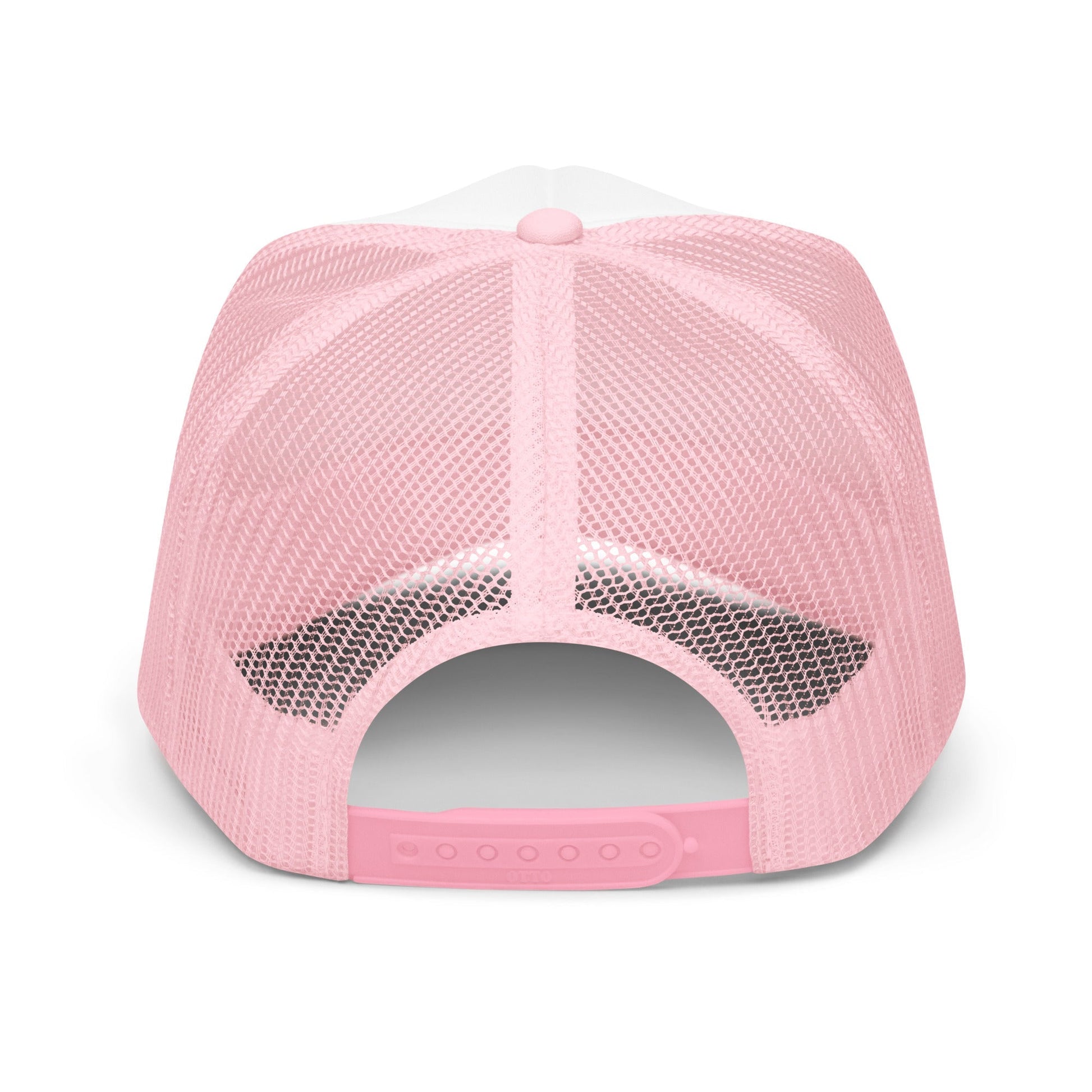 Embroidered foam 5-panel trucker hat - trucker hats