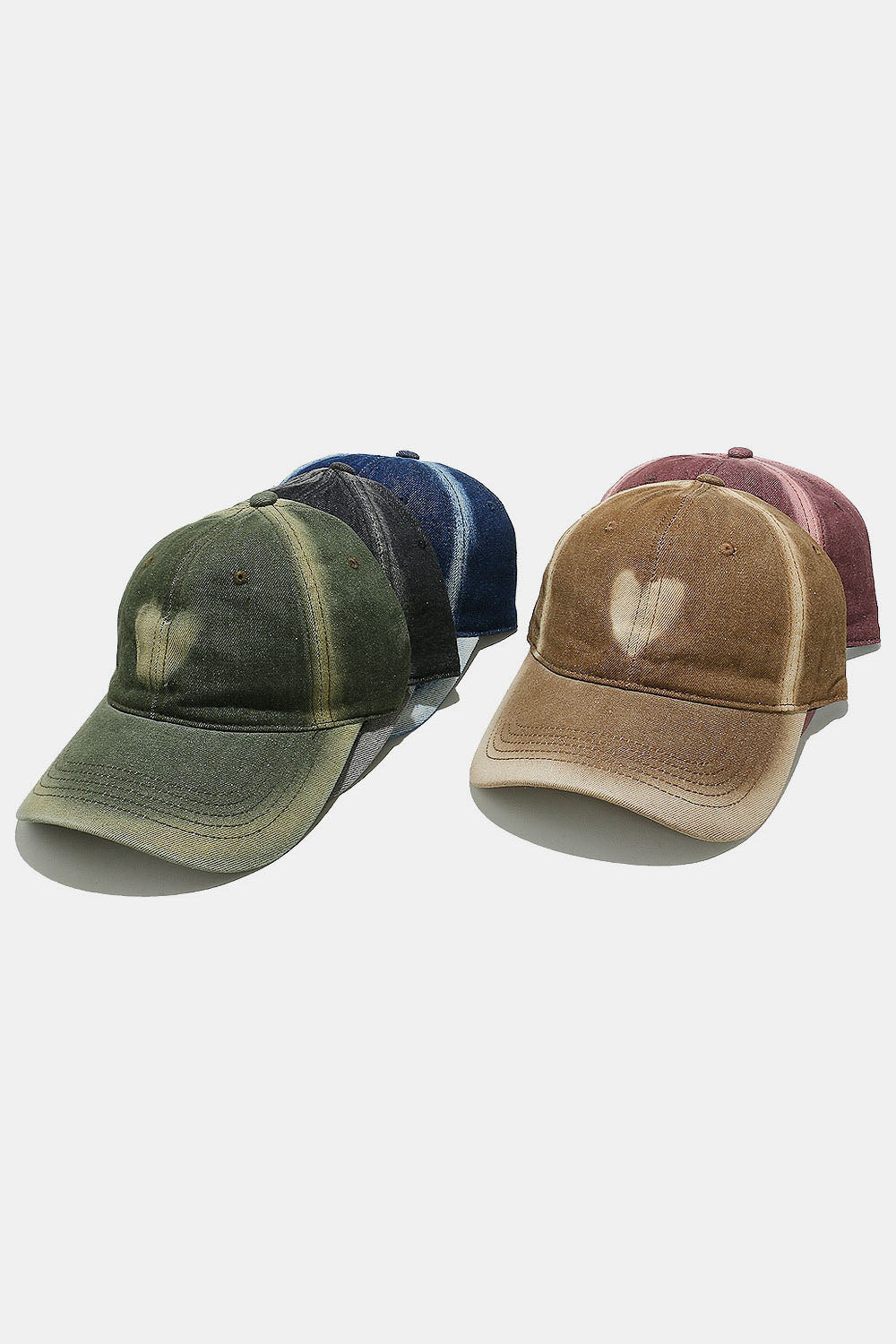 Heart cotton baseball cap - heart-themed cotton baseball cap