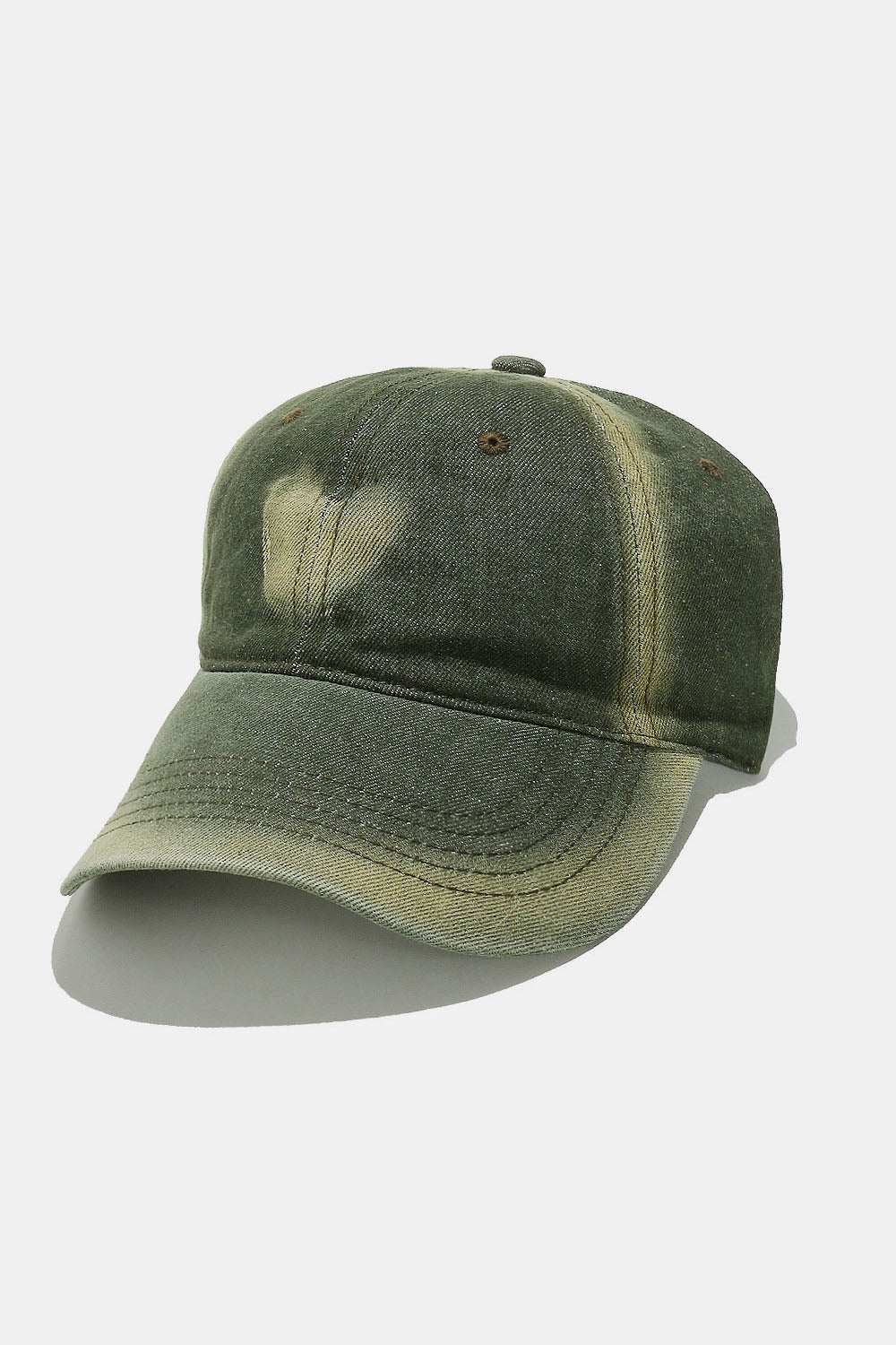 Heart cotton baseball cap - moss / one size - heart-themed cotton baseball cap
