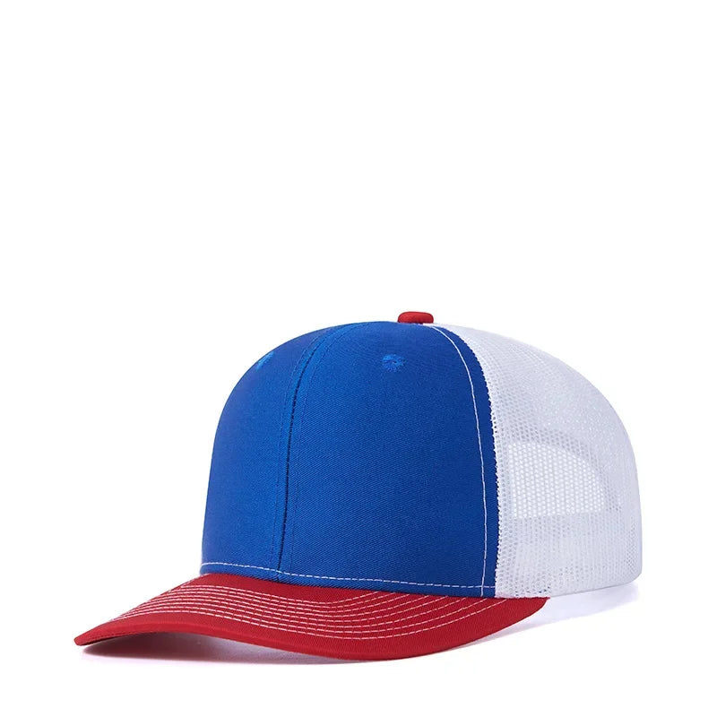 High quality mesh baseball cap summer outdoor simple classic breathable sunshade net hat sport fishing climbing driver