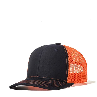 High quality mesh baseball cap summer outdoor simple classic breathable sunshade net hat sport fishing climbing driver