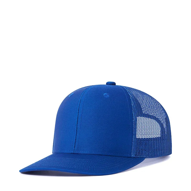 High quality mesh baseball cap summer outdoor simple classic breathable sunshade net hat sport fishing climbing driver
