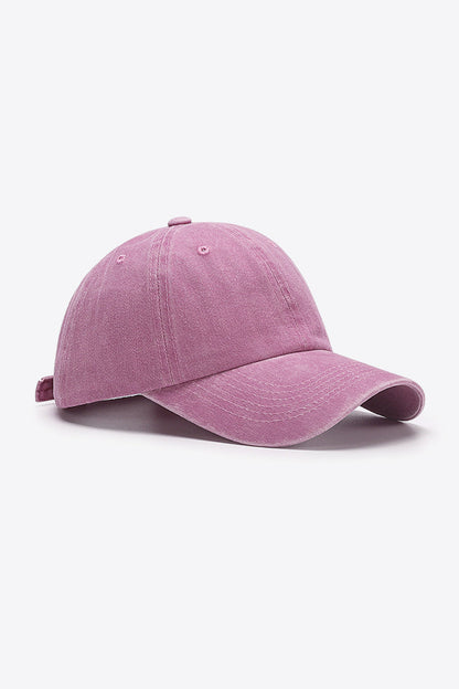 Pleased to meet you baseball cap - pink / one size - pleased to meet you baseball cap