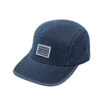 Short Brim Denim 5 Panel Hat