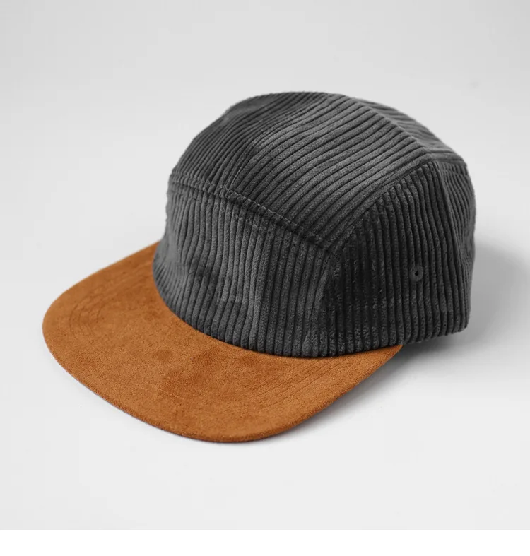 5 Panel Corduroy Hat